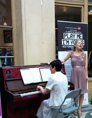 Gaelle Sadaune et Anne-Sophie Honoré, galerie Vivienne, juin 2014